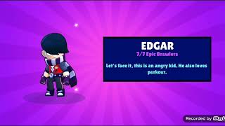 Unlocking FREE EPIC BRAWLER EDGAR!! Brawl Stars free   brawlidays gift