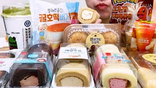 🏡편의점 롤케이크 좋아하는 사람🙋🏻‍♀️(ft.이번 신상도 성공적) 편의점 신상 디저트 먹방 Convenience store Dessert MUKBANG コンビニデザート