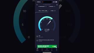 Giffgaff 5G speed test on #iPhone16Pro