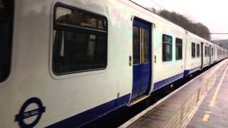 2x TfL Rail class 315 approach Brentwood 24/3/2016