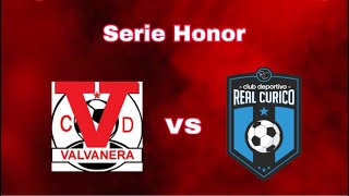 Asociacion Aguas NegrasSerie Honor Real Curico vs Juventud Valvanera