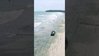 Asia longest drive in Beach|Drone Footage