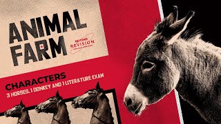 Animal Farm Revision - 3 Horses, 1 Donkey and 1 Literature Exam