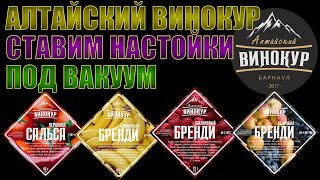 НАСТОЙКИ "АЛТАЙСКИЙ ВИНОКУР" | ПОСЫЛКА ОТ ПАРТНЕРА | СТАВИМ ПОД ВАКУУМ