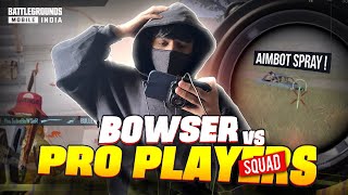 BOWSER vs PRO’S SQUAD! 🚨| FINALLY BGMI 2.7 UPDATE - NEW MODE !!