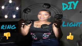 $10 Dollar Tree DIY Ring Light| Does it Work?