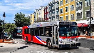 Wmata 2006 New Flyer D40LFR #6131 on Route T14 New Carrollton Station Audio Recording!!