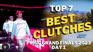 PMGC Grand Finals 2023: Day 1 Rewind - Top 7 Clutches That Redefined Glory!