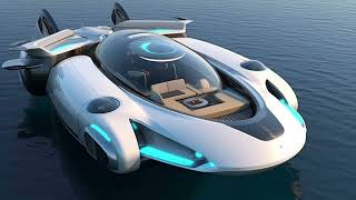 9 Modern High-Speed Under-Water Boat Design Ideas for Boat Manufacturers! AIAutoDesigns