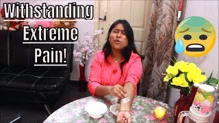 Withstanding Extreme Pain | Ice Salt Challenge 2019 | Fun Gagged Video | SreyaandRayan