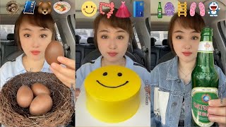 Asmr Eating Emoji Foods 🍭Relaxing Tiktok Food  Satisfying