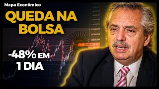 NUNCA VISTO: a PIOR Queda da Bolsa de Valores da Argentina em 1 DIA