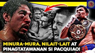 DUROG at BASAG ang MUKHA ni MARGARITO, MATAPOS MINURA, NILAIT at PAGTATAWANAN si PACQUIAO