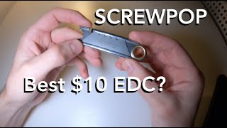 Best $10 EDC knife? The Screwpop (Ron's Utility Knife 3.0)