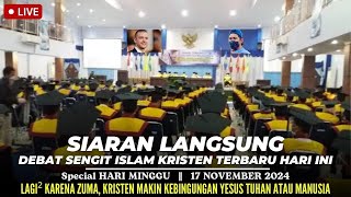 Debat SPEKTAKULER ‼️Akal Sehat Islam & Kristen Live Debat Lintas Agama