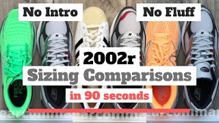 New Balance 2002r Sizing Comparison Photos [Fit Big or Small?]