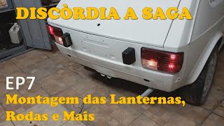 Montagem das Lanternas, Pintura das Rodas e Mais Alguns Acabamentos -  Discórdia a Saga - Ep07