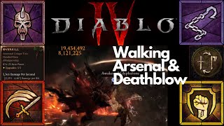 Diablo 4 - Season 2 Walking Arsenal Deathblow Barbarian Build