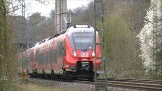 Die Siegstrecke in Vollen Zügen zwischen Siegen Hbf und Eiserfeld(Sieg)