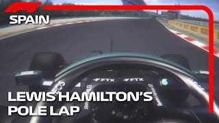 Lewis Hamilton's Pole Lap Recreation | 2021 Spanish GP #f1