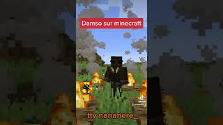 damso dans minecraft #minecraft #minecraftmemes  #funny #humour #shorts #pourtoi #foryou