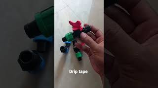 Drip tape drat 1/2 " to 16mm #sprayers #short #shorts #driptape