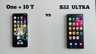 Samsung S22 Ultra vs Oneplus 10t Speed Test || in 2024