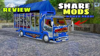 REVIEW‼️mods truck wahyu abadi 01