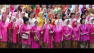 Berkebaya Pink, Ibu Negara Iriana Jokowi Peringati Hari Kartini di Istana Bogor