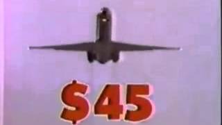 1985 Pacific Southwest Airlines "$45" Commercial