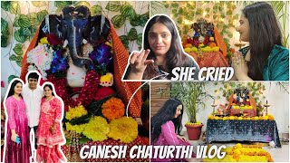 Bua Rone lagi| Ganesh Chaturthi Vlog ✨ #vlog66