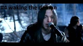 Top 10 Bullet for my valentine songs