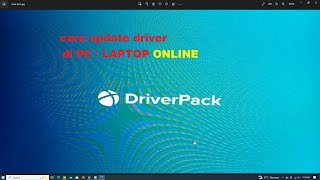 cara instal driver pack solution online