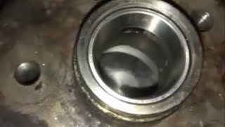 Volkswagen t3 vanagon Wheel bearing removal part 3