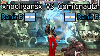 Street Fighter III: 3rd Strike: xhooligansx (AR, Rank B)  vs Comicnauta (AR, Rank B)