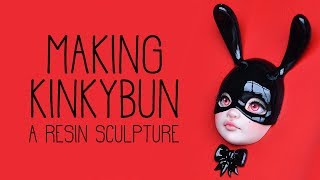 Making A Bunny - Painting a resin sculpture