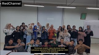 Pertemuan Terakhir Cost Accounting Class, Mahasiswa Akuntansi FEB UNAND 2023