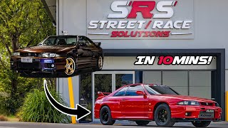 Stock to 1460+HP R33 GTR in 10mins!