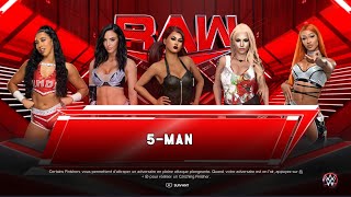 WWE Raw 31th July 2023 :  Indi Hartwell vs Jakara Jackson vs Peyton Royce vs Amber vs  Whitney