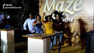 Making the guest dance by dancing along with them gives more fun and happiness by host MC Nandhini