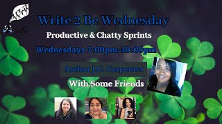 Write 2 Be Wednesday Productive & Chatty Sprints