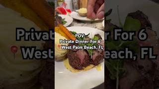 Checkout This Private Dinner! #reels #shorts #food #cooking #platingfood #dinner #culinary #foodie