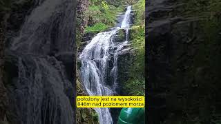 WODOSPAD KAMIEŃCZYKA SZKLARSKA PORĘBA #shorts #shortvideo #waterfall