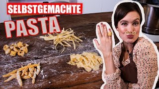 PASTA SELBERMACHEN I Nudeln mit und ohne Ei I 4 verschiedene Nudelarten