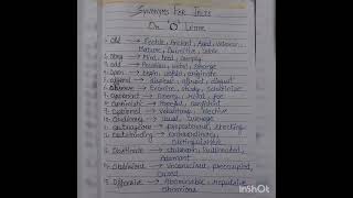 synonyms for ielts #synonyms #writing #ielts #shortvideo #youtubeshort #short #trending #7band