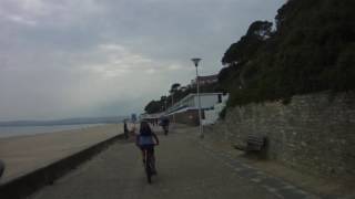 Cycling from Bournemouth Pier to Poole Quay