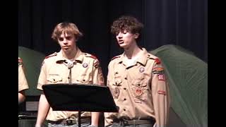 The Radio Skit, as performed by the Boy Scouts of Melrose Troop 68.