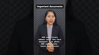 Don't Forget These Important Documents