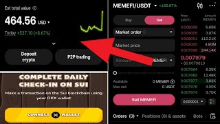 $MemeFi is live | Quickly check and convert it to USDT or hold for future