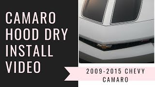 2008-2015 Chevy Camaro Rally/Racing Hood Stripes | Guest Submitted DRY Install Video - YouTube FCD